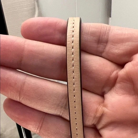 Coach Red & Light Pink Signature Wristlet - Picture 6 of 11